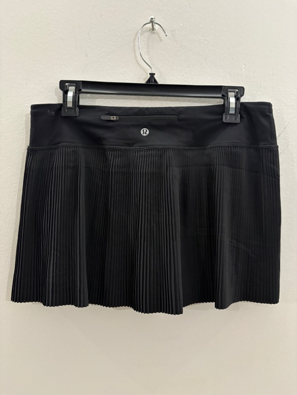 lululemon athletica Black Pleated Performance Skirt